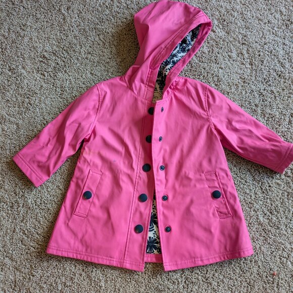 Hatley Pink Kids Raincoat - Picture 4 of 4
